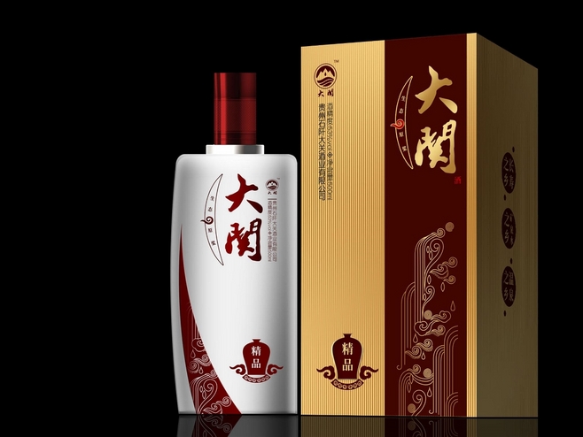 贵州白酒包装设计_大关酱酒产品设计【黑马.